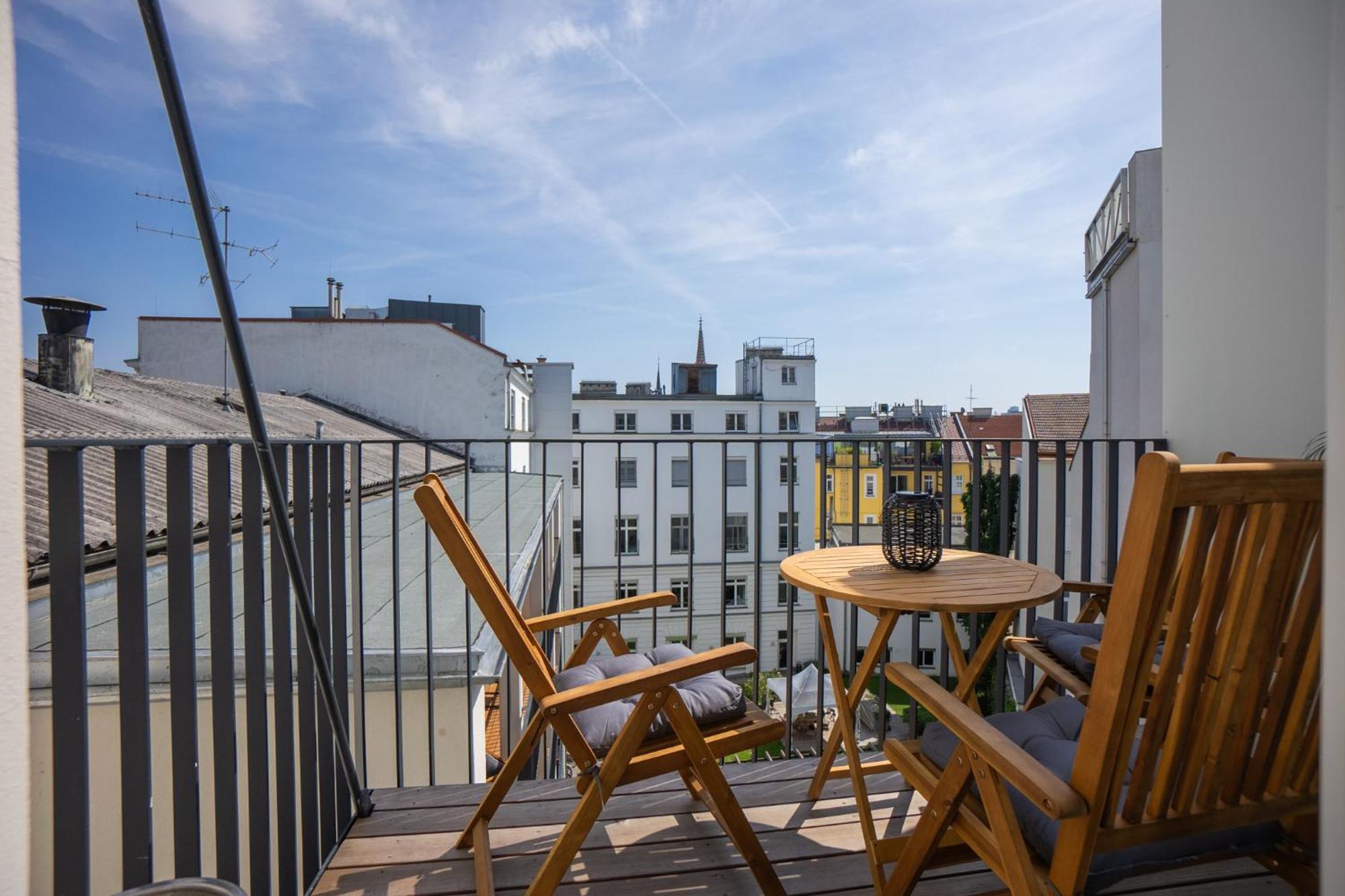 Bright Stylish Apartment With A Balcony In A Top Location Vienna Esterno foto